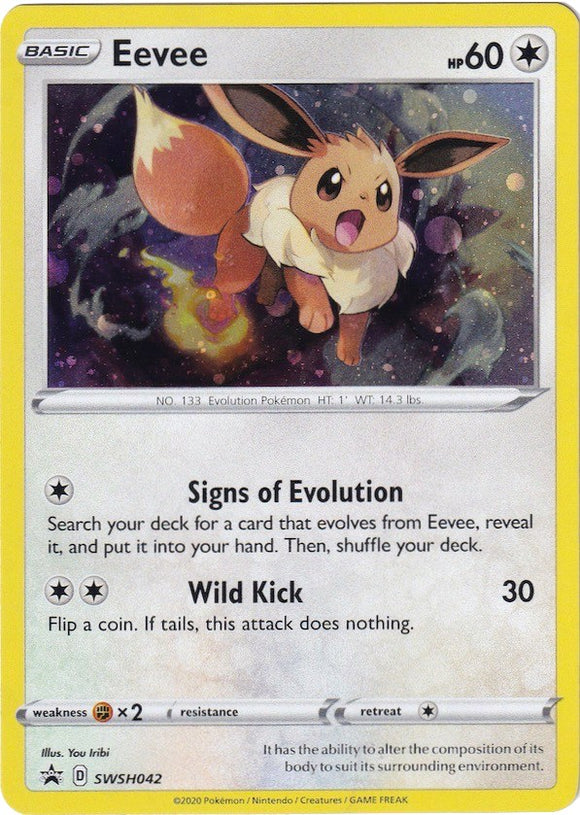Eevee [SWSH042] [Sword & Shield Promo Cards] Holofoil