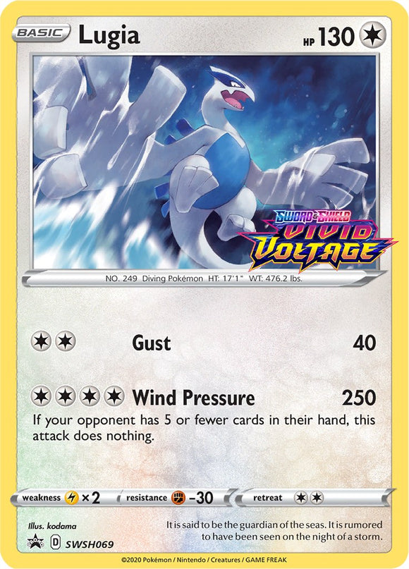 Lugia (Stamped) [SWSH069] [Sword & Shield Promo Cards] Holofoil