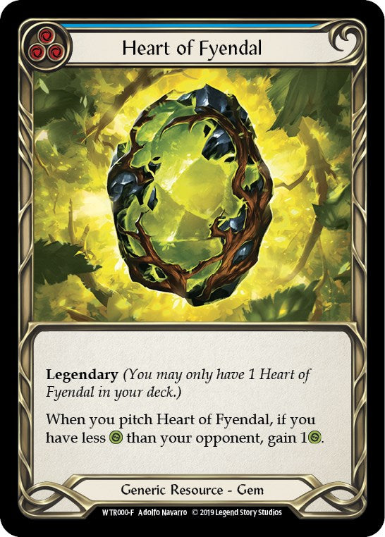 Heart of Fyendal [WTR000] [Welcome to Rathe] Unlimited Edition Rainbow Foil