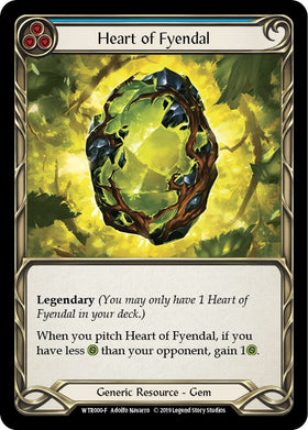 Heart of Fyendal [WTR000] [Welcome to Rathe] Unlimited Edition Rainbow Foil