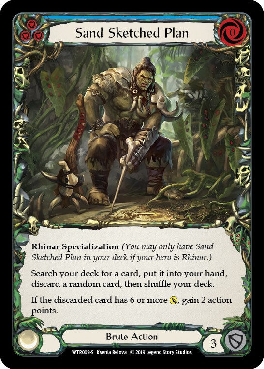 Sand Sketched Plan [WTR009] Unlimited Rainbow Foil