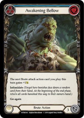 Awakening Bellow (Blue) [WTR034] [Welcome to Rathe] 1st Edition Normal