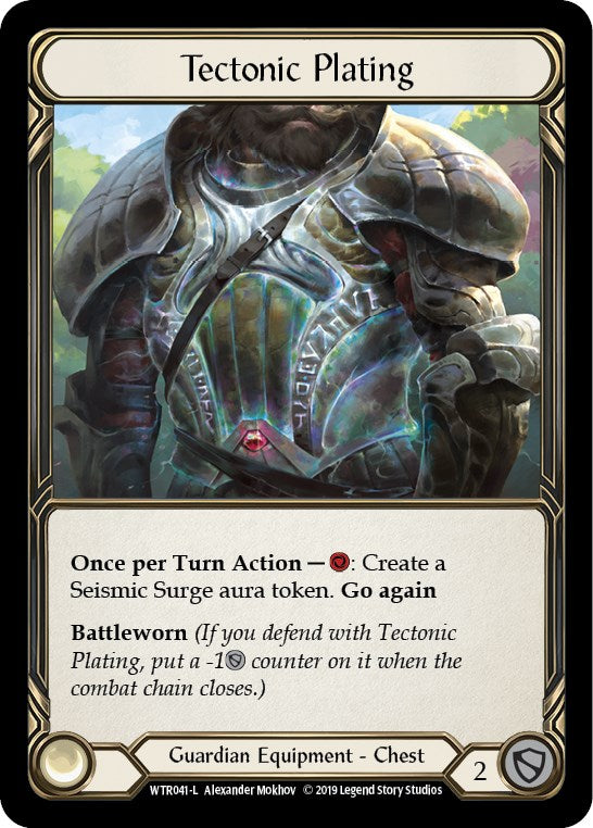 Tectonic Plating [WTR041] Unlimited Rainbow Foil