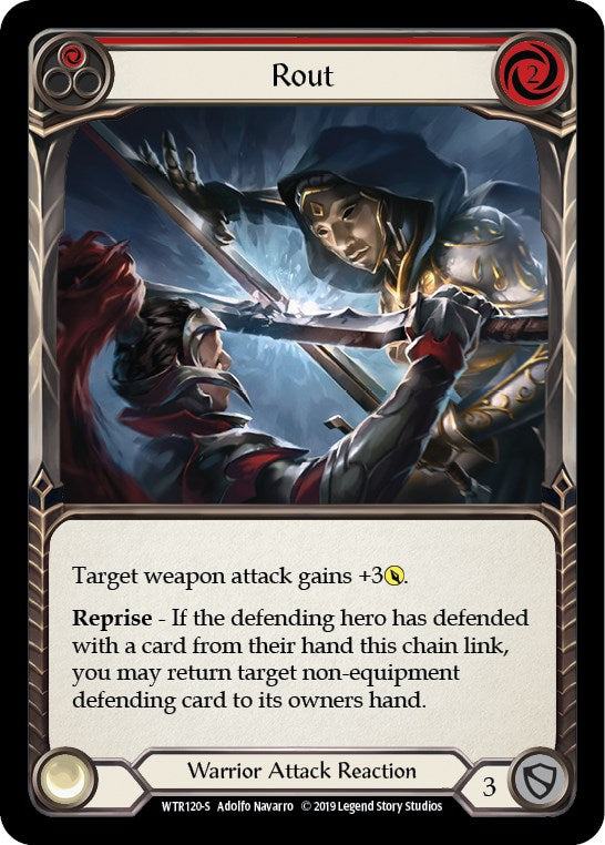 Rout [WTR120] [Welcome to Rathe] 1st Edition Rainbow Foil