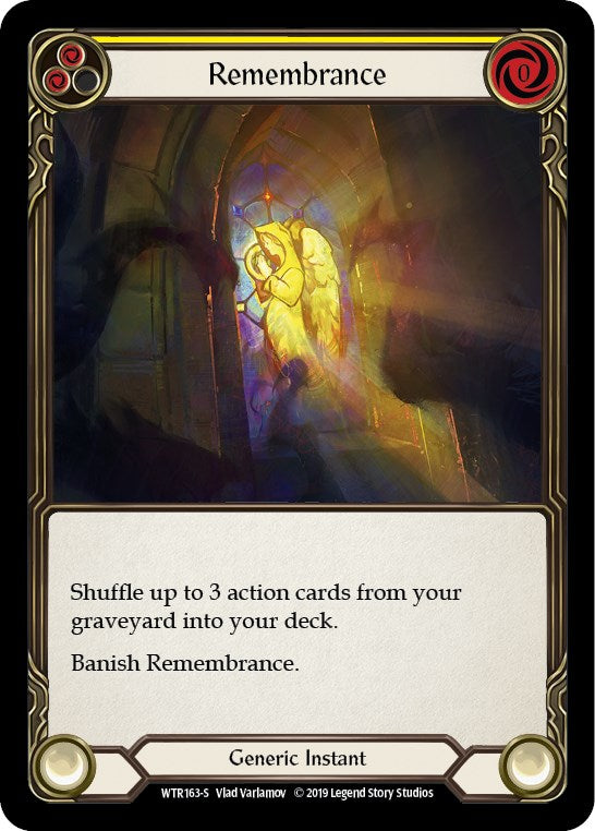 Remembrance [WTR163] [Welcome to Rathe] 1st Edition Rainbow Foil