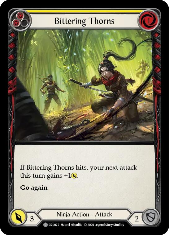 Bittering Thorns [CRU072] [Crucible of War] Unlimited Edition Rainbow Foil