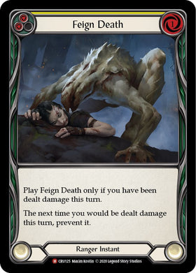 Feign Death [CRU125] [Crucible of War] Unlimited Edition Rainbow Foil