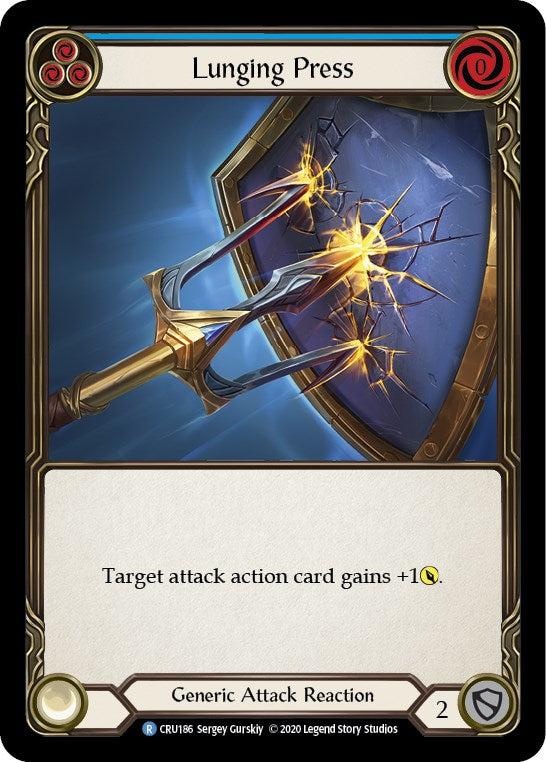 Lunging Press [CRU186] [Crucible of War] Unlimited Edition Normal