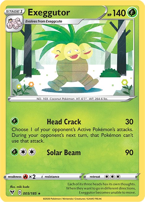 Exeggutor [005/185] [Vivid Voltage] Reverse Holofoil