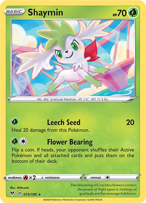 Shaymin [015/185] [Vivid Voltage] Reverse Holofoil