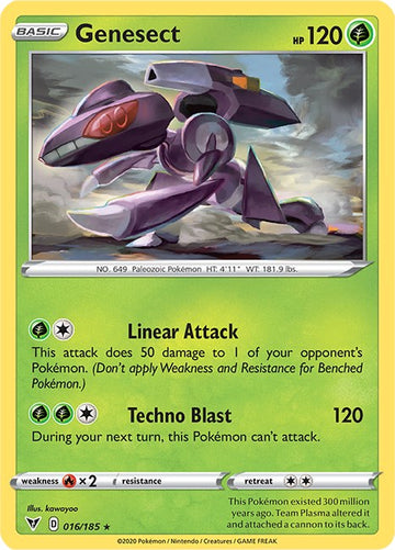Genesect [016/185] [Vivid Voltage] Reverse Holofoil