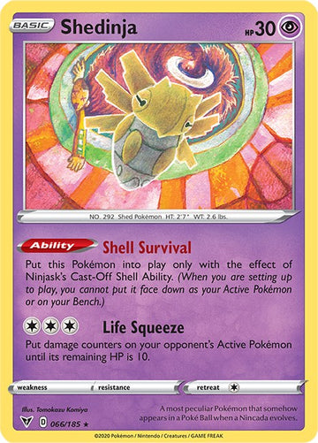 Shedinja [066/185] [SWSH04: Vivid Voltage]