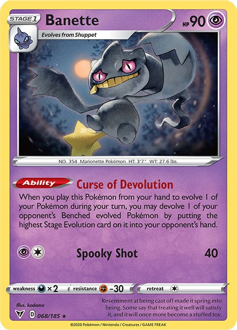 Banette [068/185] [Vivid Voltage] Reverse Holofoil