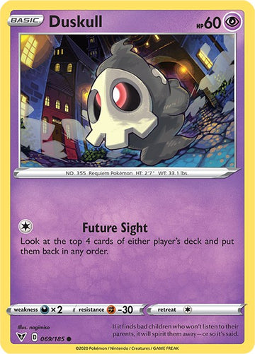 Duskull [069/185] [SWSH04: Vivid Voltage]