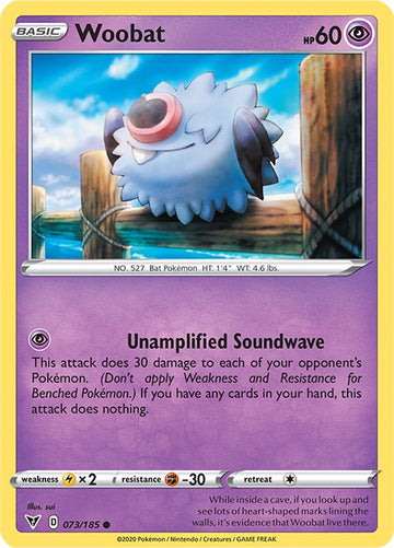 Woobat [073/185] [SWSH04: Vivid Voltage]