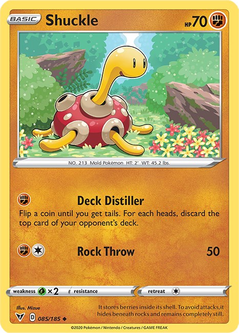 Shuckle [085/185] [Vivid Voltage] Reverse Holofoil