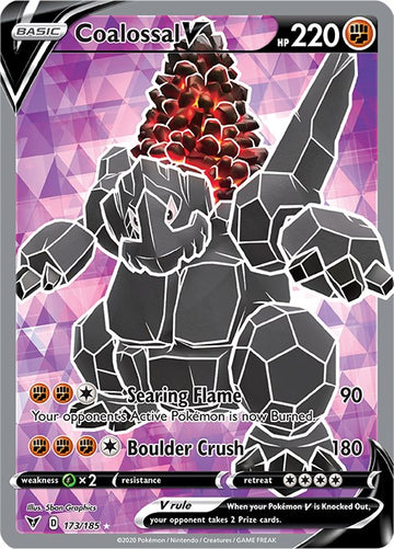 Coalossal V (Full Art) [173/185] [SWSH04: Vivid Voltage]