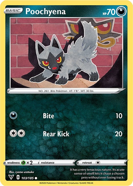 Poochyena [103/185] [Vivid Voltage] Reverse Holofoil