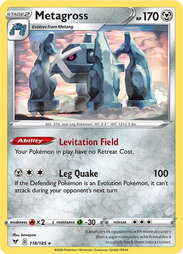 Metagross [118/185] [Vivid Voltage] Reverse Holofoil