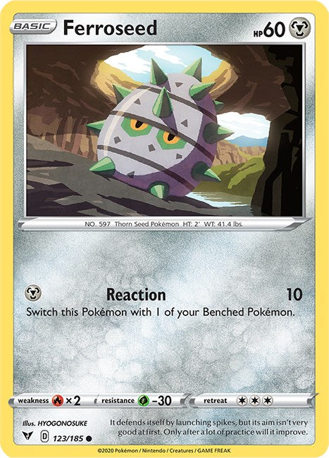 Ferroseed [123/185] [Vivid Voltage] Reverse Holofoil