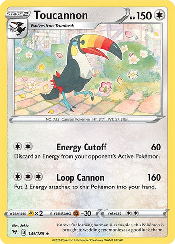 Toucannon [145/185] [Vivid Voltage] Reverse Holofoil