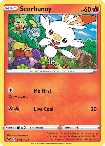 Scorbunny [SWSH071] [Sword & Shield Promo Cards] Holofoil