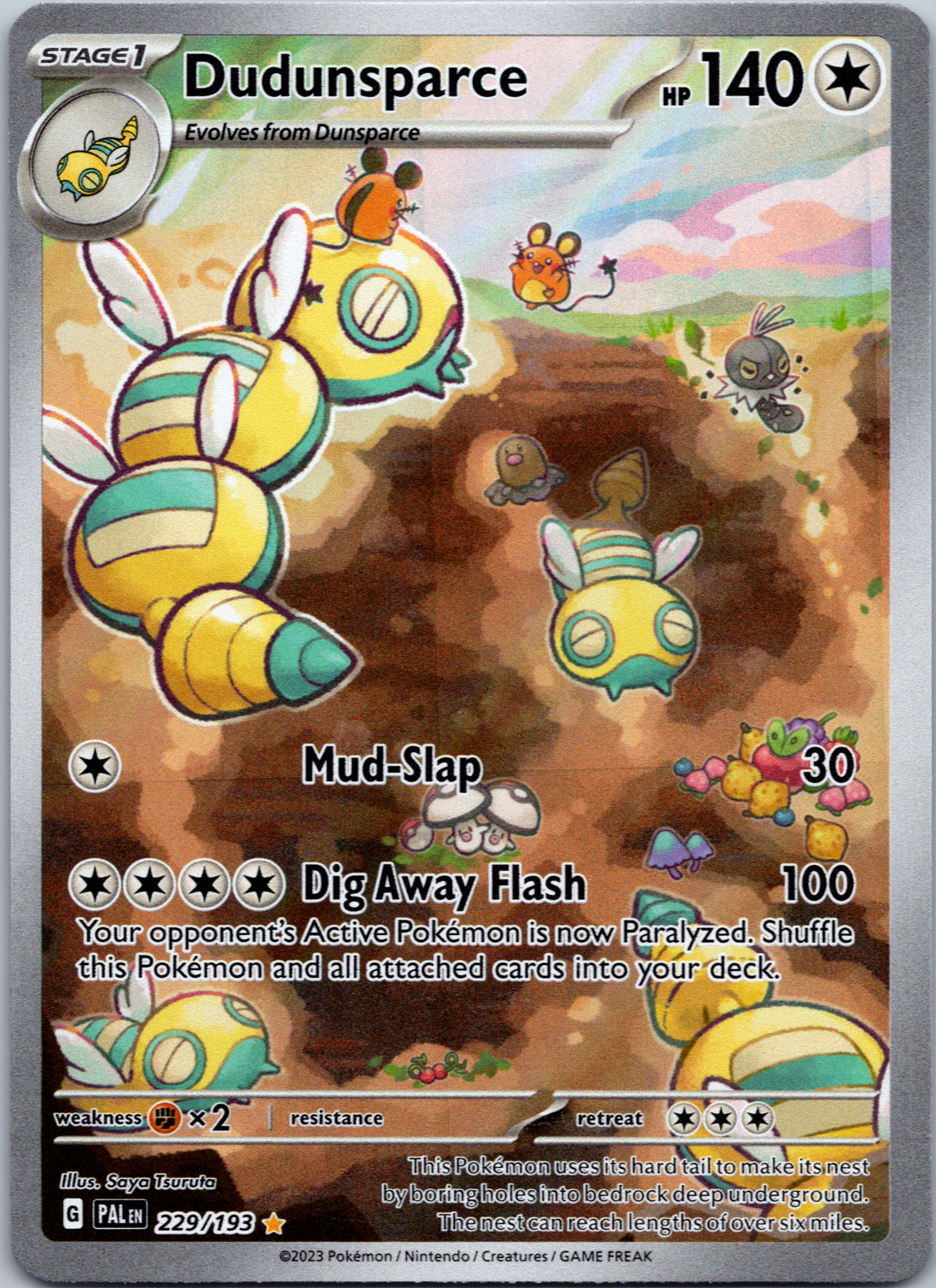 Dudunsparce (229/193) [Scarlet & Violet: Paldea Evolved]