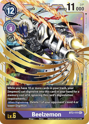 Beelzemon [BT2-111 SEC] [Release Special Booster 1.0] Foil