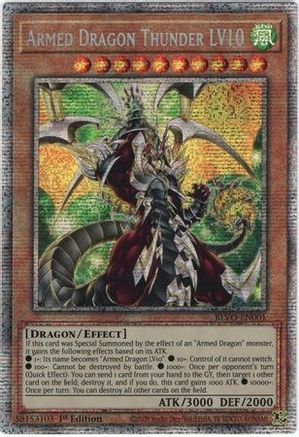 Armed Dragon Thunder LV10 (Starlight Rare) [BLVO-EN001] Starlight Rare
