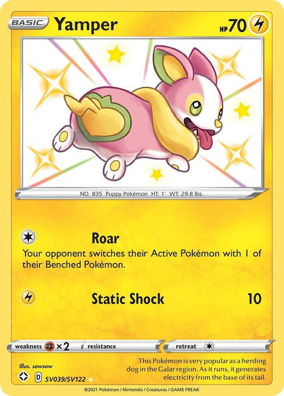Yamper [SV039/SV122] [Shining Fates: Shiny Vault] Holofoil