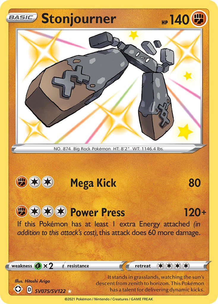 Stonjourner [SV075/SV122] [Shining Fates: Shiny Vault] Holofoil