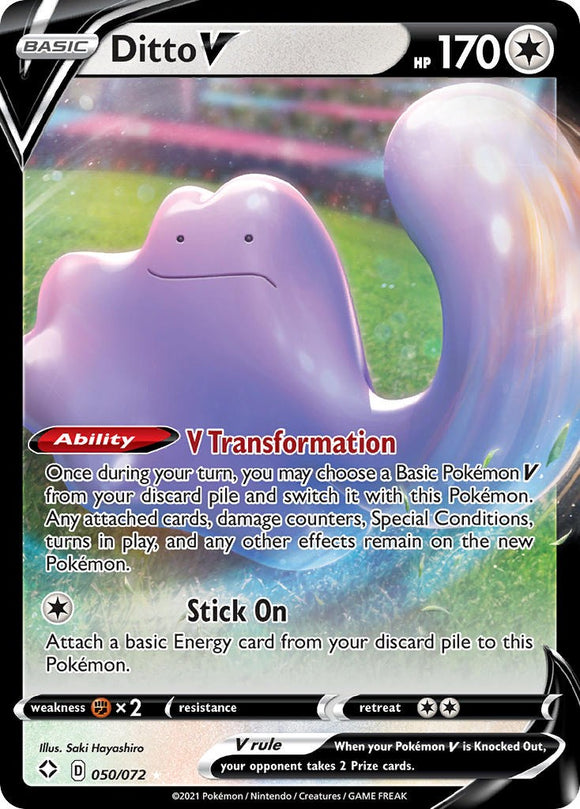 Ditto V [050/072] [Shining Fates] Holofoil