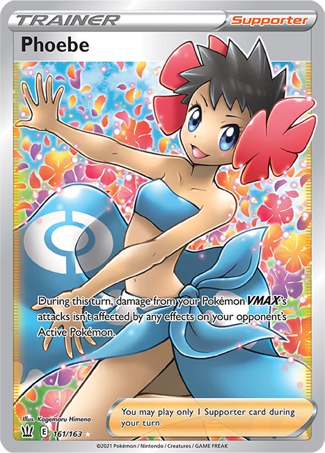 Phoebe (Full Art) [161/163] [SWSH05: Battle Styles]