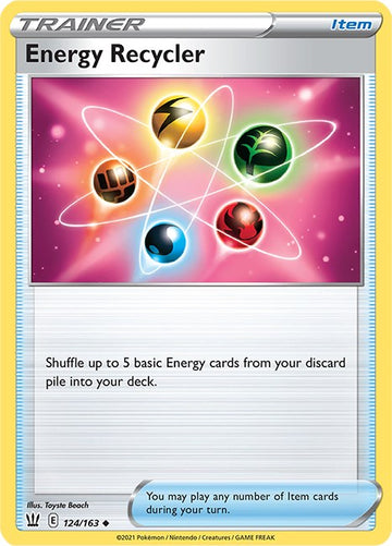 Energy Recycler [124/163] [Battle Styles] Reverse Holofoil