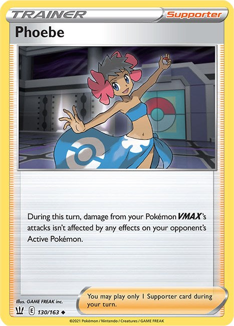 Phoebe [130/163] [Battle Styles] Reverse Holofoil