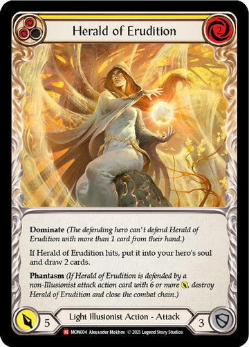 Herald of Erudition [MON004] [Monarch] 1st Edition Normal