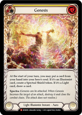 Genesis [MON006] [Monarch] Unlimited Edition Rainbow Foil