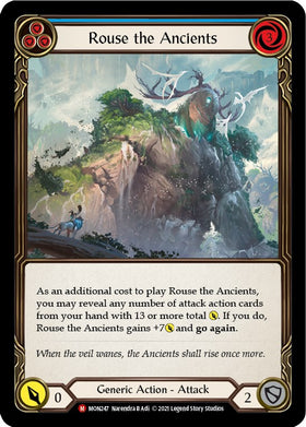 Rouse the Ancients [MON247] [Monarch] 1st Edition Rainbow Foil