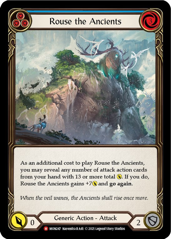 Rouse the Ancients [MON247] [Monarch] 1st Edition Normal
