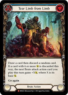 Tear Limb from Limb [MON222] [Monarch] 1st Edition Normal