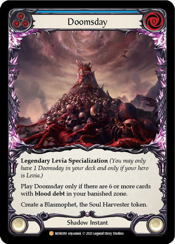 Doomsday [MON189] [Monarch] 1st Edition Cold Foil