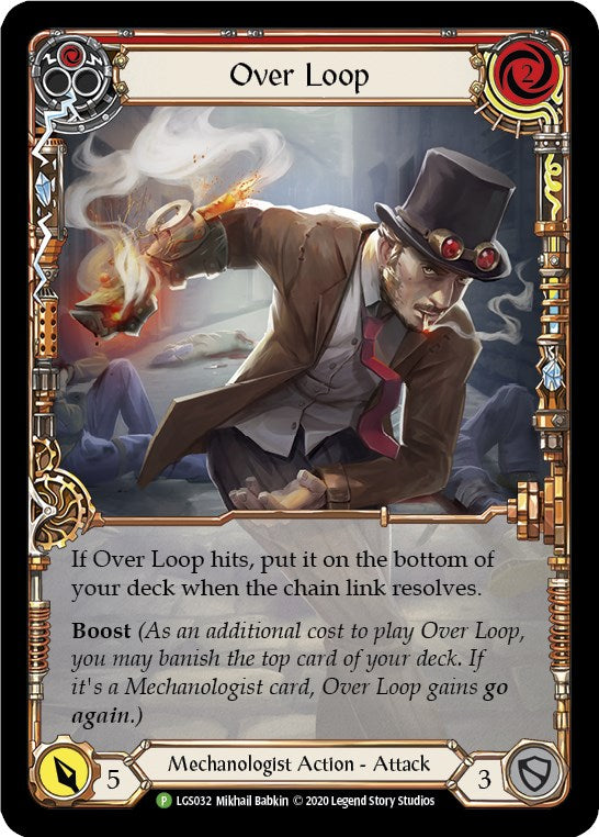 Over Loop (Red) [LGS013-P] (Promo)  1st Edition Normal