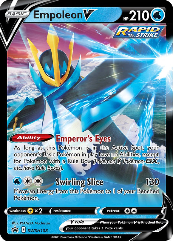 Empoleon V [SWSH108] [Sword & Shield Promo Cards] Holofoil