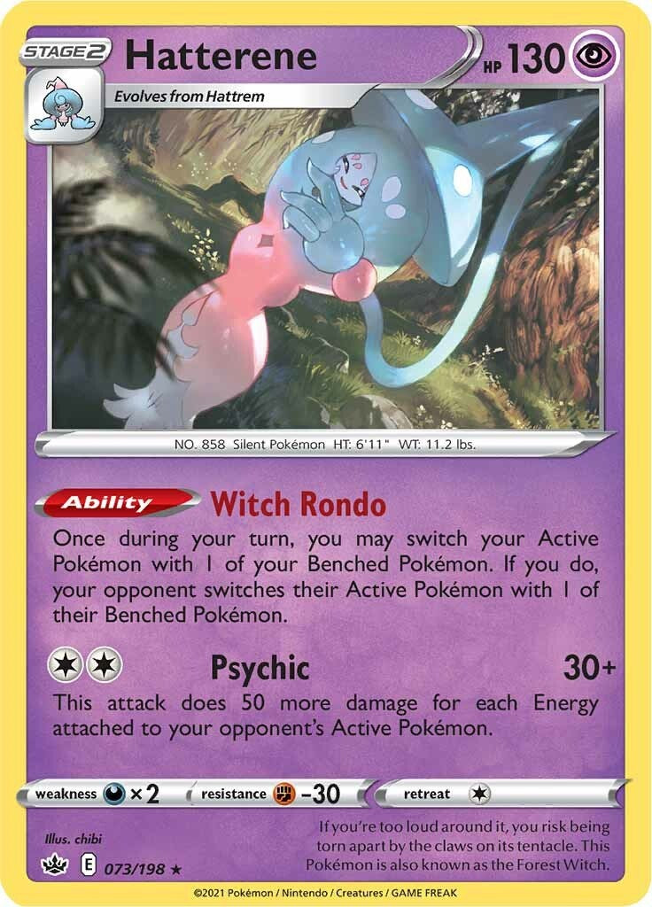 Hatterene [073/198] [Chilling Reign] Reverse Holofoil