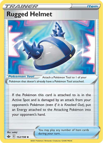 Rugged Helmet [152/198] [Chilling Reign] Reverse Holofoil