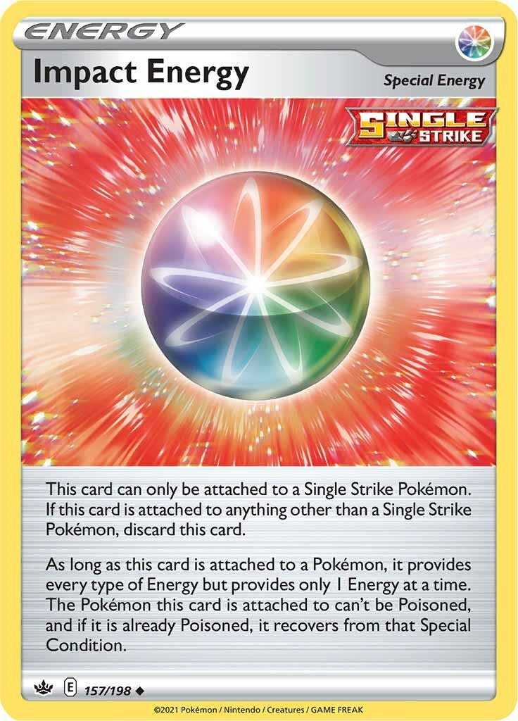 Impact Energy [157/198] [Chilling Reign] Reverse Holofoil