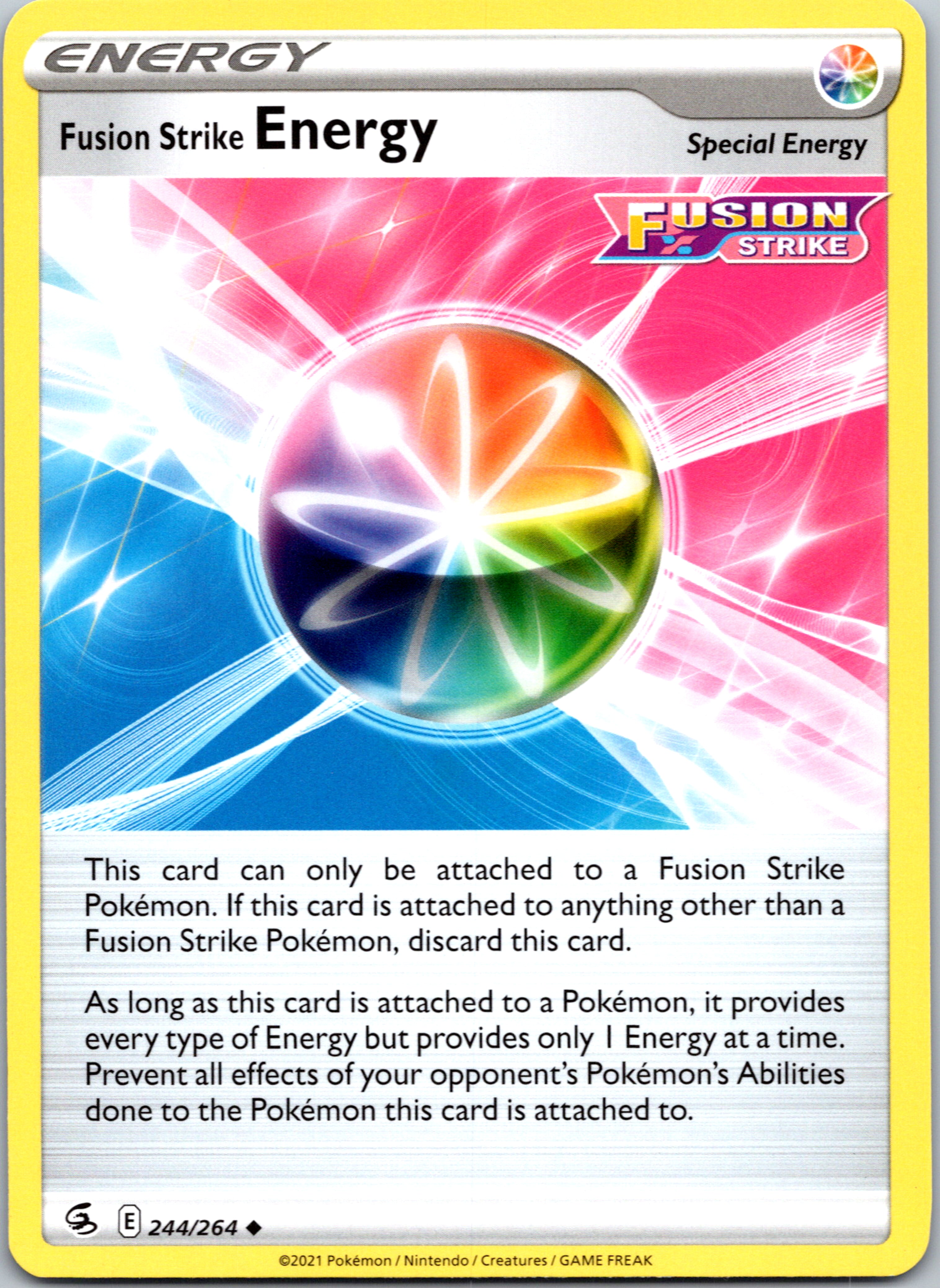 Fusion Strike Energy (244/264) [Sword & Shield: Fusion Strike]