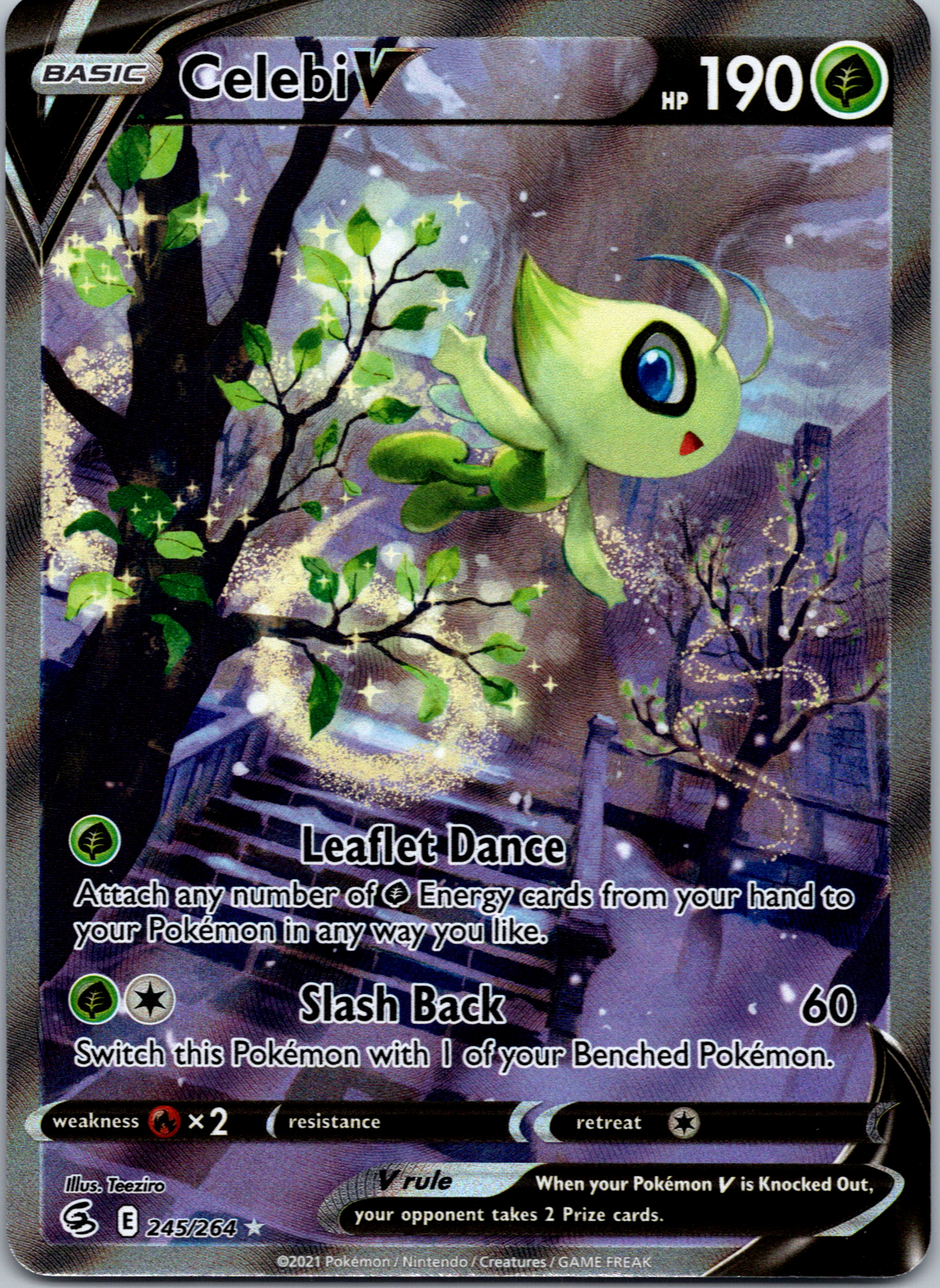 Celebi V (245/264) [Sword & Shield: Fusion Strike]