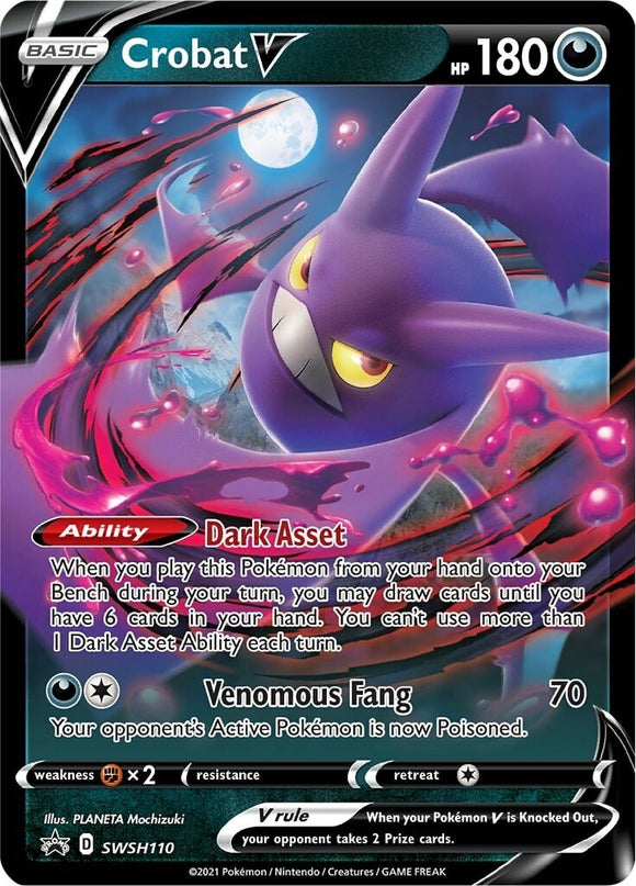 Crobat V [SWSH110] [Sword & Shield Promo Cards] Holofoil