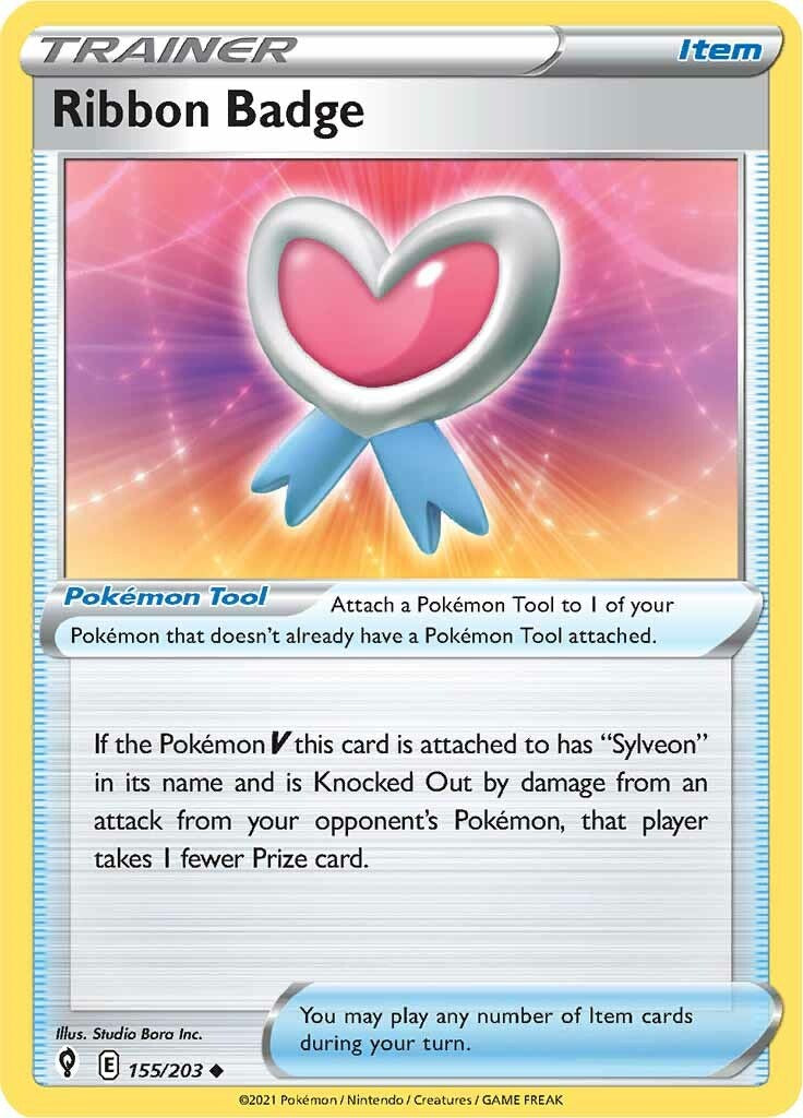 Ribbon Badge [155/203] [Evolving Skies] Reverse Holofoil
